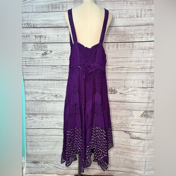 Fashion Terminal Free Size Purple Fairy Witch Whimsigoth Dress Corset Front - Picture 2 of 16